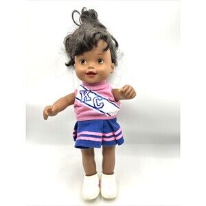 Vintage K.C. The Talking Cheerleader Doll African American 2000 Works SEE DESCRI